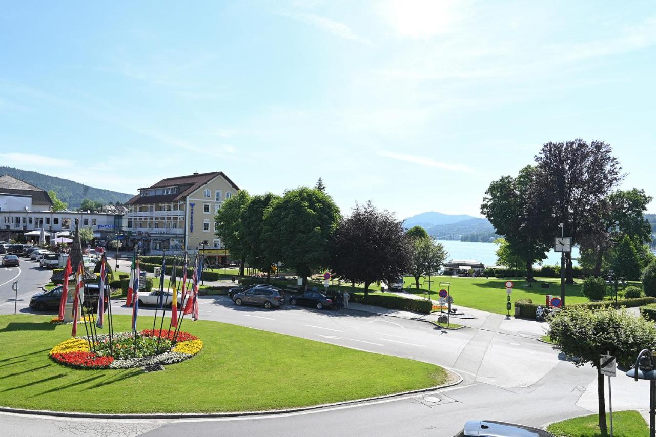 Das Karawankenplatz! Haus Der Geschenke-Carinthia Leilighet Velden am Wörthersee Eksteriør bilde